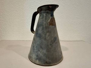 Vintage Metal Fuel Pitcher Standard Oil Co. Indiana