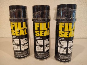 Three Unopened Cans Fill Seal
