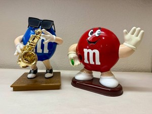 Two M&Ms Candy Dispensers