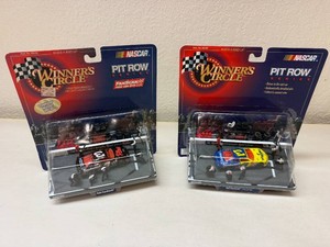 Winners Circle NASCAR Pit Row Series Die Cast Models In Original Packaging