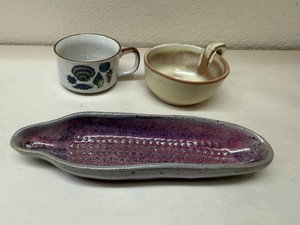 Vintage Stoneware - including Frankoma Soup Mug