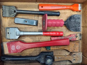 Lot of Assorted Scrapers