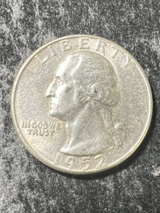 1952 US WASHINGTON QUARTER