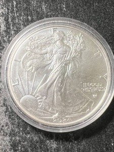 2024 AMERICAN SILVER EAGLE 1 TROY OZ .999 FINE SILVER IN AIRTITE