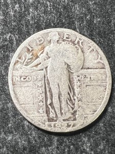 1927 US STANDING LIBERTY QUARTER