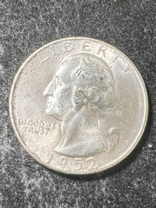 1952-S US WASHINGTON QUARTER