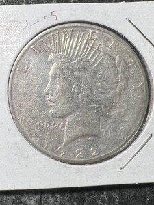 1922-S US PEACE SILVER DOLLAR