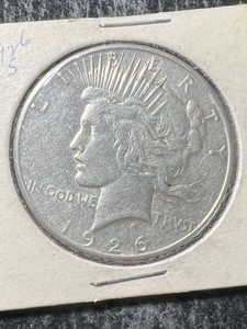 1926-S US PEACE SILVER DOLLAR