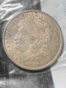 1921 US MORGAN SILVER DOLLAR