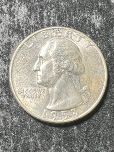 1953-D US WASHINGTON QUARTER