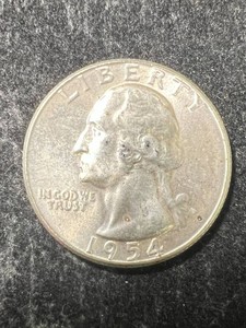 1954-S US WASHINGTON QUARTER
