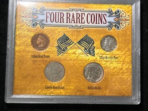 FOUR RARE COINS US SET