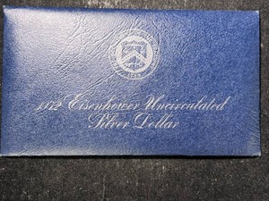1972 US EISENHOWER UNC SILVER DOLLAR