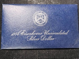 1974 US EISENHOWER UNC SILVER DOLLAR