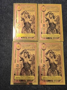 4 IDAHO GOLDBACKS 14000TH TROY OZ 24K GOLD EACH