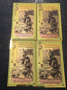 4 FLORIDA GOLDBACKS 12000TH TROY OZ 24K GOLD EACH
