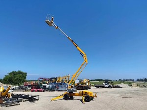 2015 BilJax Haulotte Model 45XA Self Driving Articulating Boom Lift