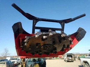 Brand New Universal Mount Bobcat Skid Loader Skid Steer 2025 GIYI Model GYX-43DM 43 Disc Mulcher
