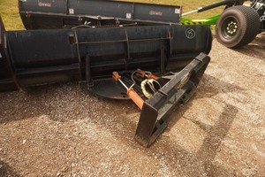 Brand New Universal Mount Bobcat Skid Loader Skid 8 Snowplow Push Blade