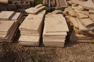 Pallet of Square Natural Stone DeckingPatio Stone