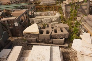 Pallet of Retaining Wall Block
