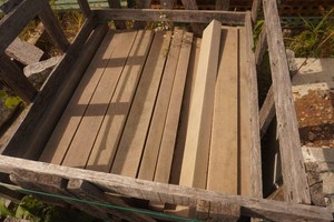 Pallet of Large Thick Cut Natural Stone Steps & Treads