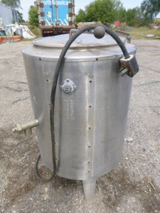 Groan Electric Stainless Steel Jacketed Steam Kettle