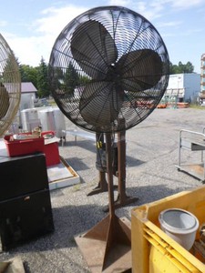 Fan on Stand with Casters
