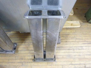 Commercial Stainless Steel Twin Meatloaf Mold