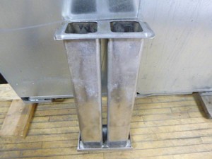 Commercial Stainless Steel Twin Meatloaf Mold