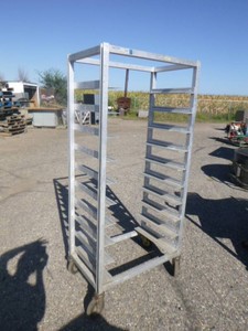Epco Aluminum Sheet Pan Rack on Casters