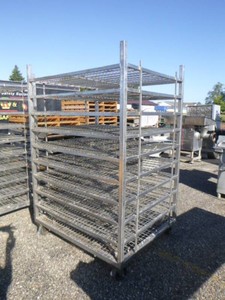 10-Tier Smoker Rack on Casters