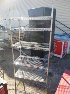 5-Tier Wire Shelving