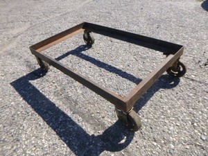 Heavy-Duty Steel Dolly with Casters
