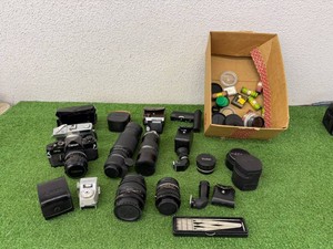 Cameras, Lenses & Supplies - Canon F-1, Canode E, Nikon F