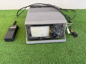 Portable CRT TVRadio & Yaesu Fr Transceiver FT-411