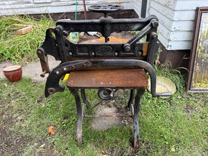 1881 Paragon Guillotine Paper Cutter by E L Miller