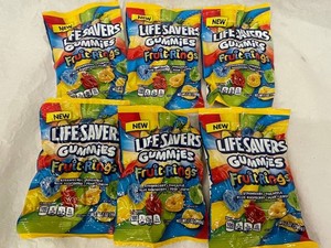 M - Life Savers Gummies Fruitrings 7 Oz (Lot of 6)