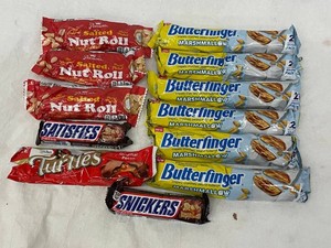 M - Assorted Candy Bars Mixed Lot - 12 Pieces