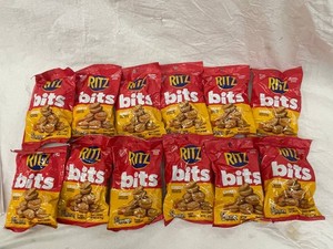 G - RITZ Bits Cheese Sandwich Crackers (Lot of 12)