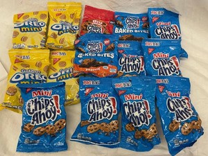 G - Chips Ahoy & Golden Oreo Cookie Mixed Lot - 13 Bags