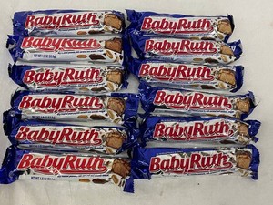 J - Baby Ruth 1.9 Oz Candy Bars (Lot of 12)