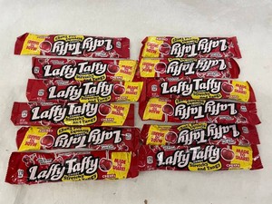 N - Laffy Taffy Cherry Candy 5 Oz (Lot of 12)