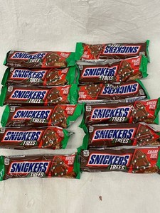 C - Snickers Trees Share-Size 2-Piece Candy Bags (Lot of 12)