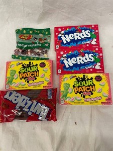 K - 6-Count Mixed Candy - Jelly Belly, Nerds, Sour Patch Kids & Twizzlers