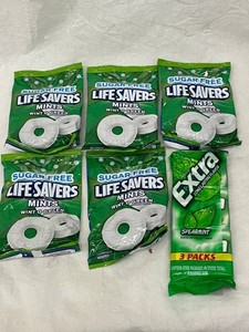 O - Life Savers Wint O Green & Extra Spearmint Mixed Lot