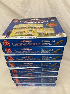 National Lampoons Christmas Vacation Griswold House Cookie Kits (Lot of 9)