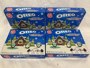 OREO Arctic Cookie Kit Skating Rink 18.4 Oz (Lot of 4)