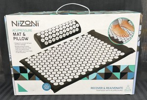 Brand New Nizoni Acupressure mat and pillow set