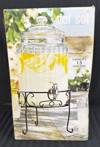 Brand New Del sol 1.5 capacity cold beverage dispenser